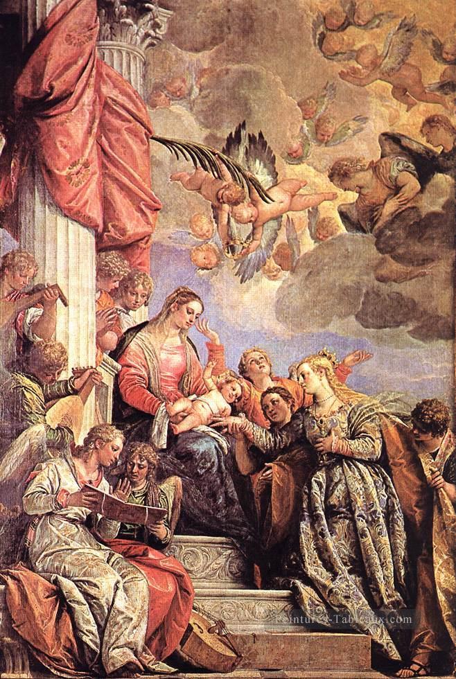 Le Mariage de Sainte Catherine Renaissance Paolo Veronese Peintures à l'huile
